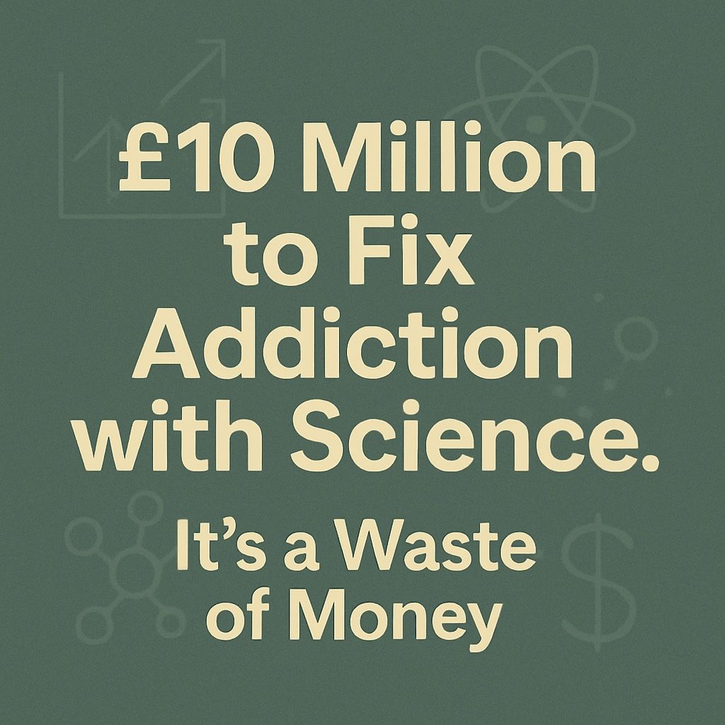 £10 Million to Fix Addiction with Science