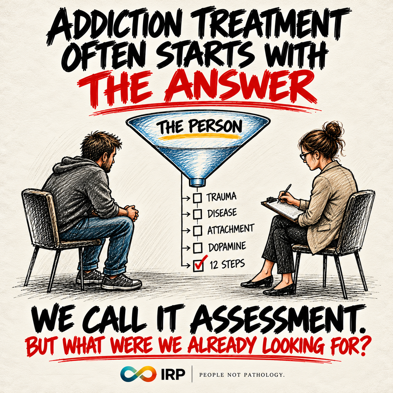 ADDICTION TREATMENT OFTEN STARTS WITH THE ANSWER